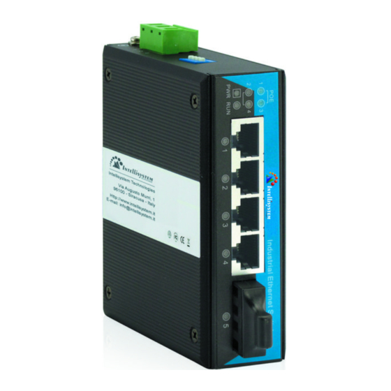Intellisystem IT-IPS-215-IU-F-4-POE Series Manuals