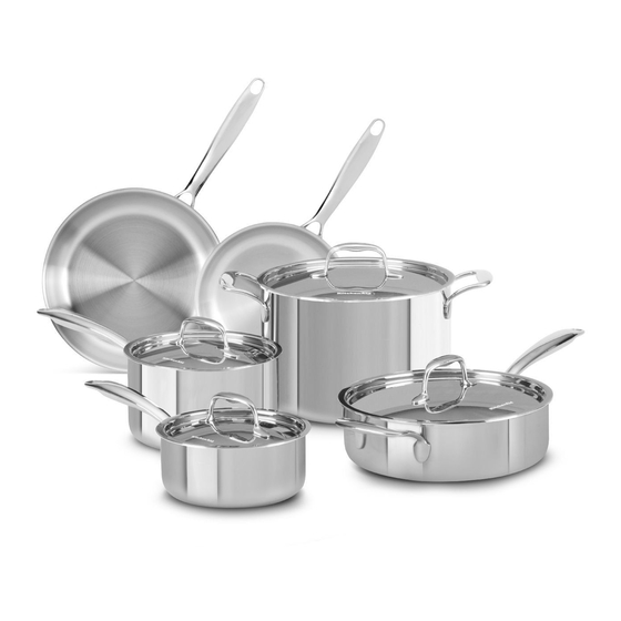 KitchenAid Tri-Ply Stainless Steel Cookware Manuals
