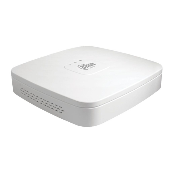 Dahua D-XVR5104H-4KL-I3 Quick Start Manual