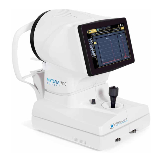 Essilor MYOPIA EXPERT 700 User Manual