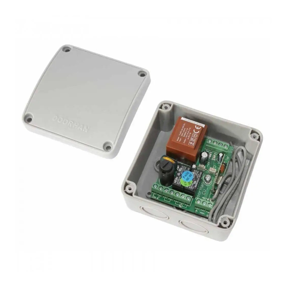DoorHan CV01 Manual