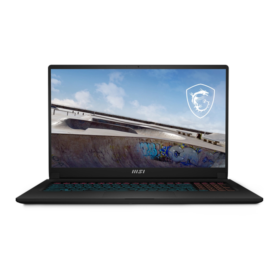 MSI B12UE-024 User Manual