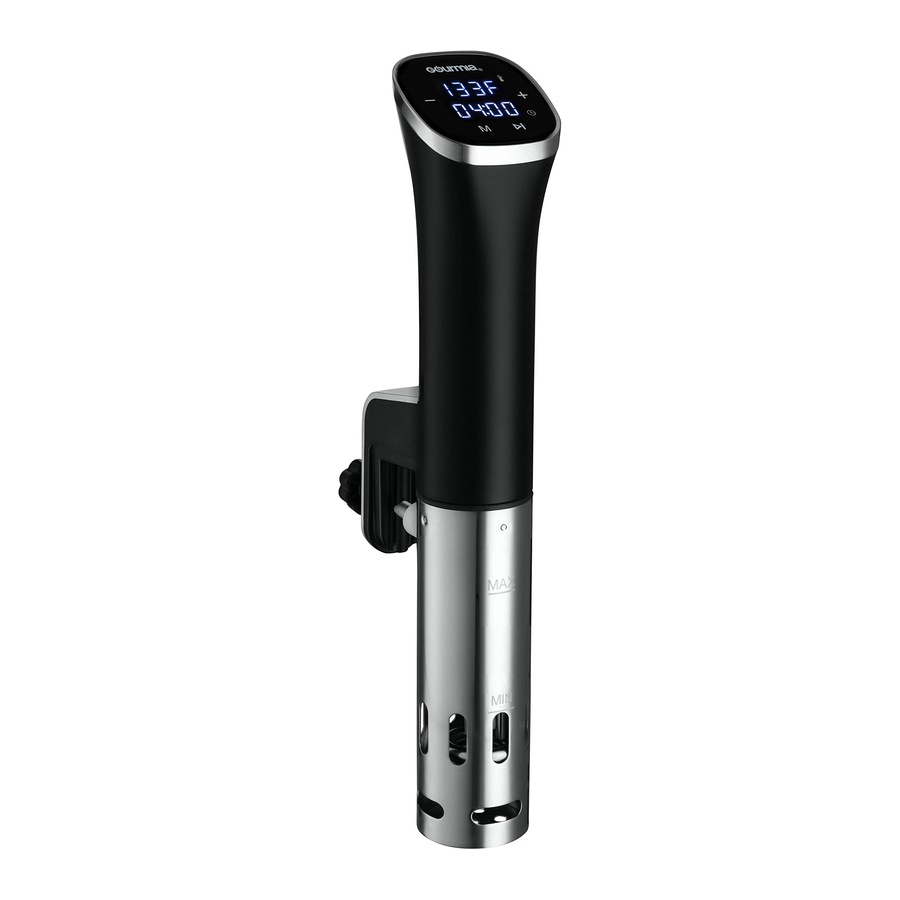 Gourmia GSV115 Immersion Sous Vide Pod Manual ManualsLib