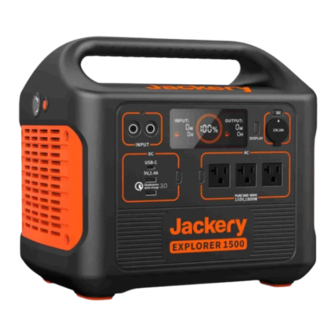 Jackery Explorer 1500 User Manual