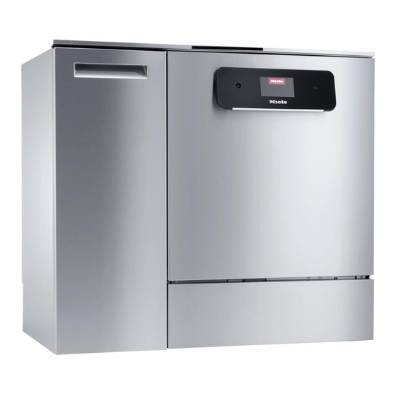Miele ExpertLine PLW 8683 CD Operating Instructions Manual