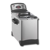 Euro-Pro ELECTRONIC DEEP FRYER F1066 Owner's Manual