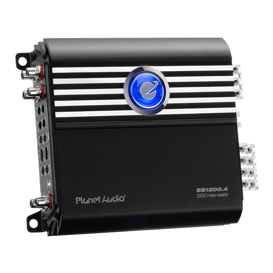 Planet Audio BB1200.4 User Manual