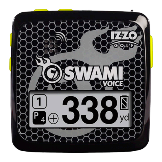 Izzo Golf Swami Voice Instruction Manual