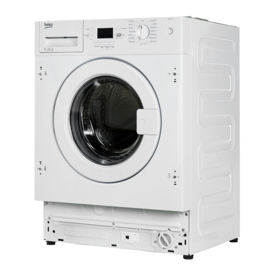 Beko WMI 71241 Owner's Manual
