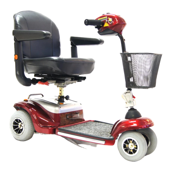 User Manuals: InvaMed Monaco S-777NA Mobility Scooter