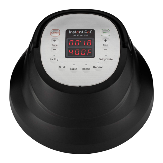 INSTANT POT AIR FRYER LID 6 USER MANUAL Pdf Download ManualsLib