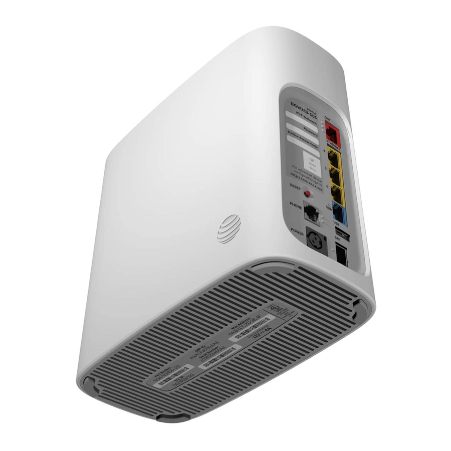 AT&T BGW320 SIMPLE MANUAL Pdf Download ManualsLib
