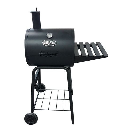 KINGSFORD CG2051014KF OWNERS MANUAL ASSEMBLY AND OPERATING