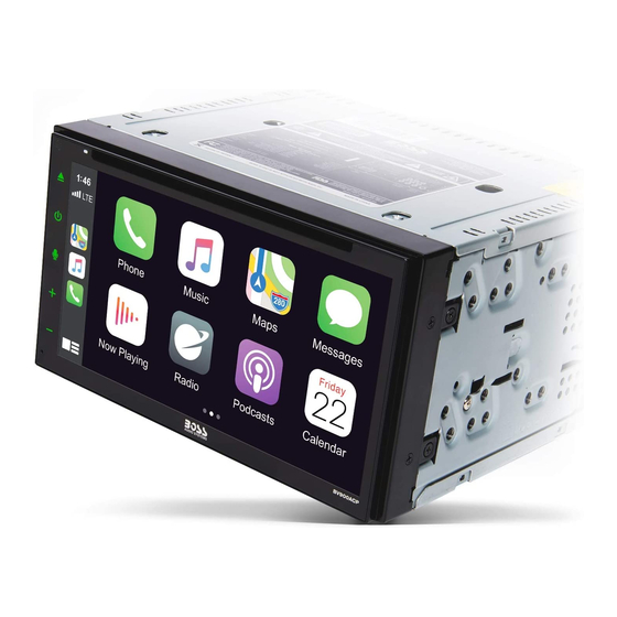 BOSS AUDIO SYSTEMS ELITE BV900ACP USER 