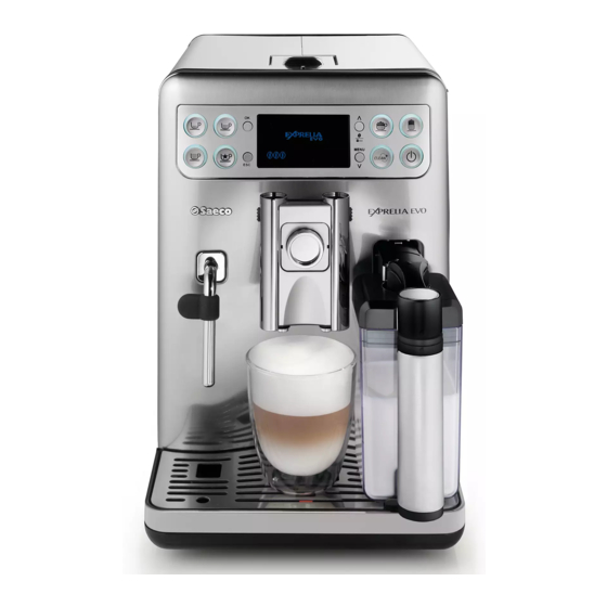 PHILIPS SAECO EXPRELIA EVO INSTRUCTIONS MANUAL Pdf Download ManualsLib