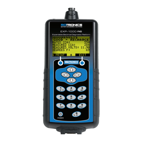 MIDTRONICS EXP1000 FHD INSTRUCTION MANUAL Pdf Download ManualsLib