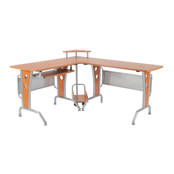 User Manuals: Techly ICA-TB 3806A Cherry Corner Desk