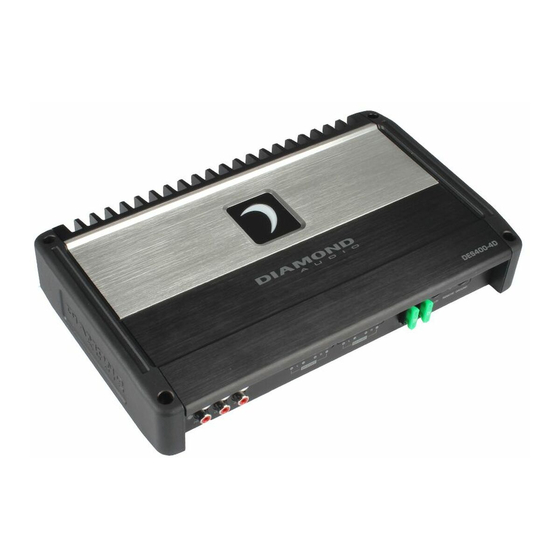 Diamond Audio DES Series Owner's Manual