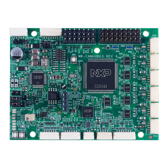 NXP Semiconductors MR-CANHUBK344 Hardware User Manual