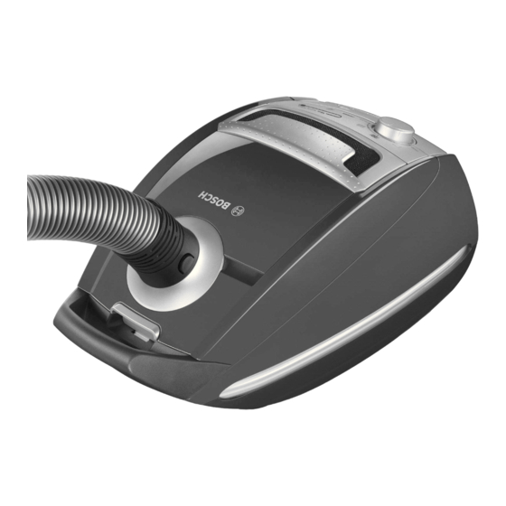 User Manuals: Bosch BSGL52255 Vacuum Cleaner