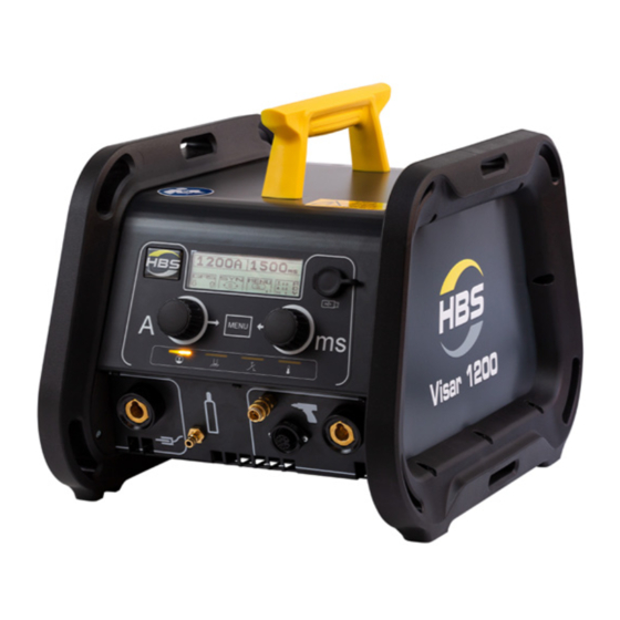HBS Visar 1200 Operating Manual