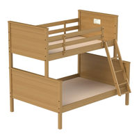 FURNITURE CONCEPTS CPBS-3854-80 Assembly Instructions Manual