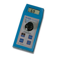 Hanna Instruments MULTIPARAMETER ION SPECIFIC METERS Instruction Manual