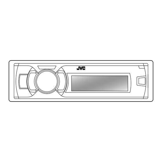 JVC KD-R80BT Instructions Manual