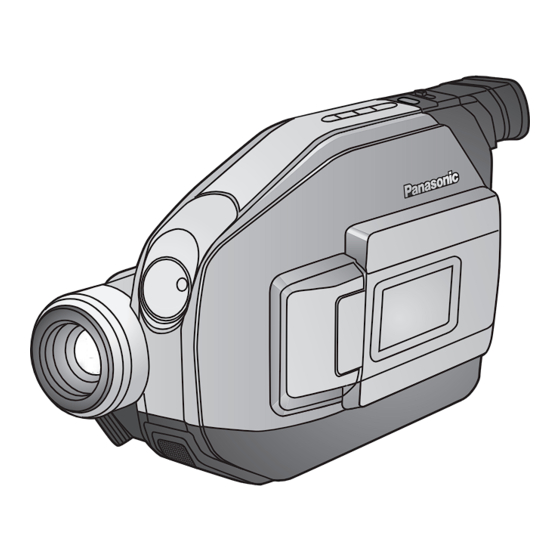 Panasonic Palmcorder Camcorder PV-L353-K Operating Instructions Manual