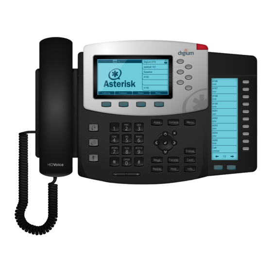 Digium D70 Quick Setup Manual
