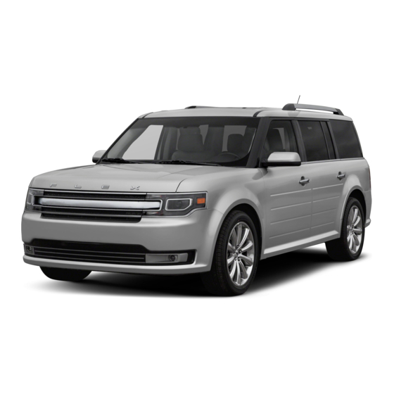 Ford Flex 2016 Owner's Manual