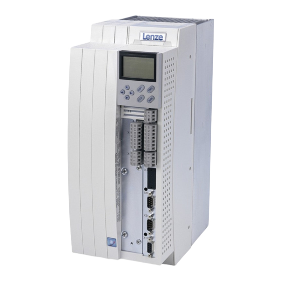 Lenze 9300 Series Information For The Operator Of The Machine