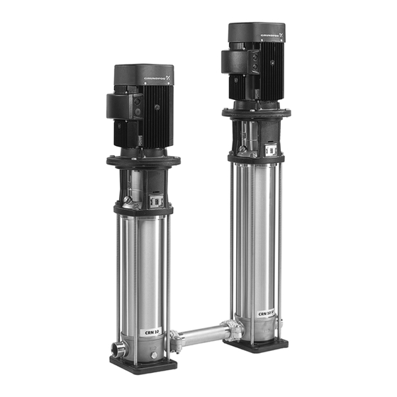 Grundfos CRN-SF Series Installation And Operating Instructions Manual