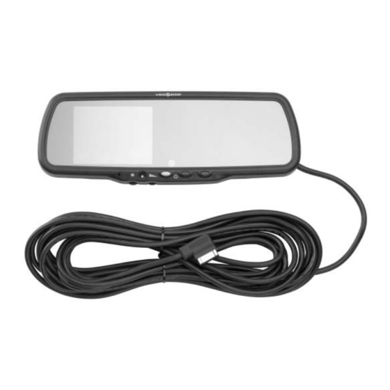 VDO Rearview Mirror MM 2100 Specifications