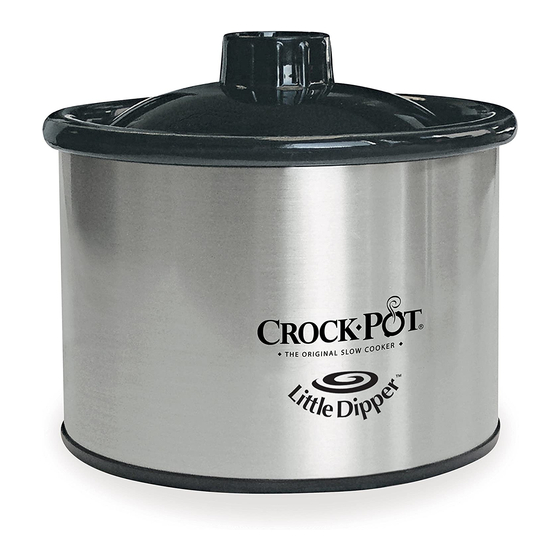 CROCKPOT LITTLE DIPPER OWNER'S MANUAL Pdf Download ManualsLib