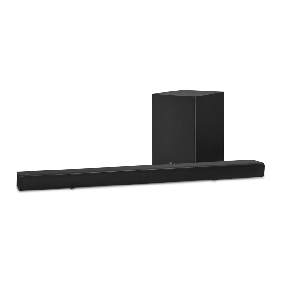 INSIGNIA NSSBAR21F20 USER MANUAL Pdf Download ManualsLib