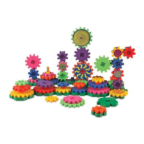 LEARNING RESOURCES GEARS! GEARS! GEARS! WACKY FACTORY ACTIVITY MANUAL ...