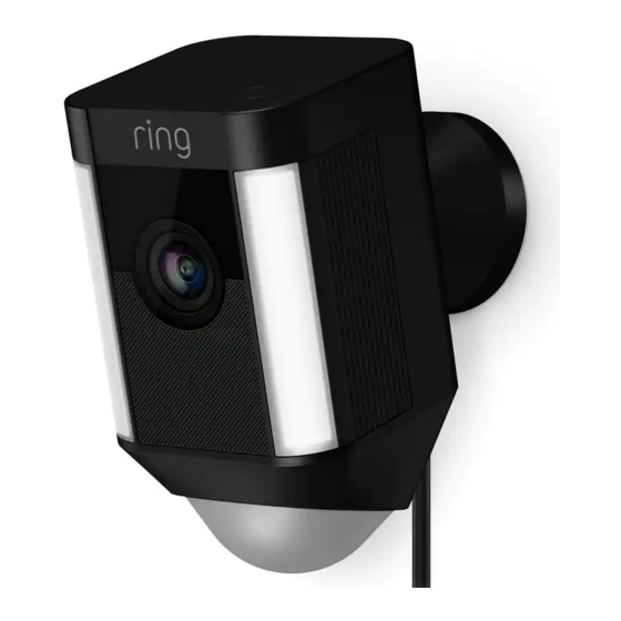 RING SPOTLIGHT CAM WIRED QUICK START MANUAL Pdf Download ManualsLib