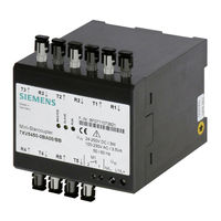 Siemens 7XV5450-0BA00/DD Manual