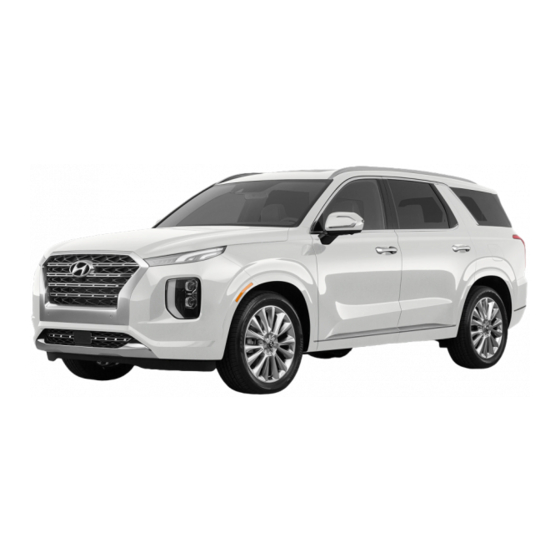 HYUNDAI PALISADE 2020 QUICK REFERENCE MANUAL Pdf Download | ManualsLib