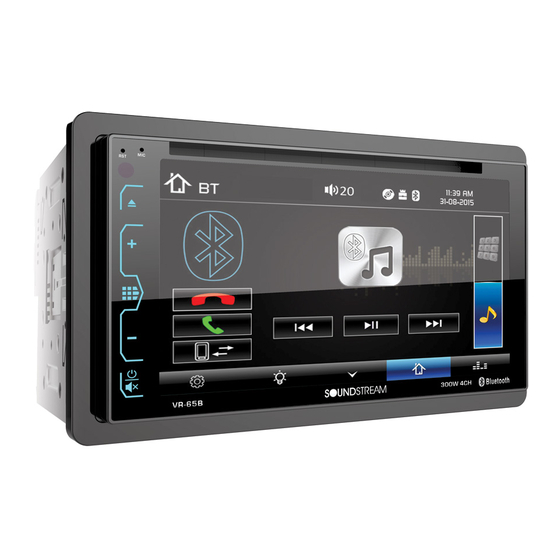 SOUNDSTREAM VR65B USER MANUAL Pdf Download ManualsLib