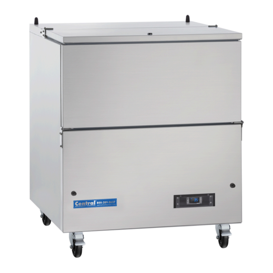 CENTRAL RESTAURANT PRODUCTS 69K143 SERVICE, INSTALLATION AND CARE