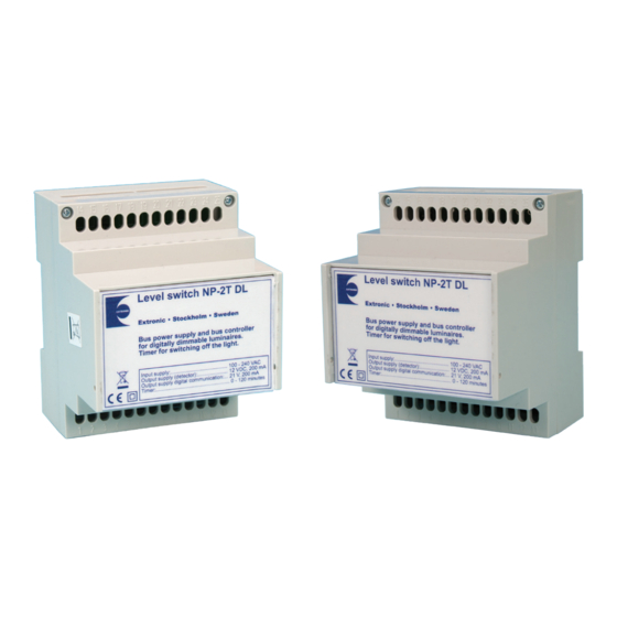 Extronic NP-2T DL Installation Instructions Manual