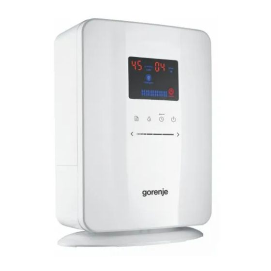Gorenje H 50 DW Instruction Manual
