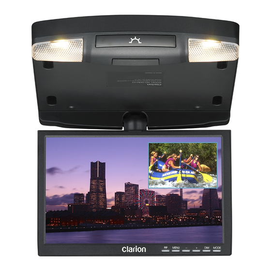 Clarion OHM102/OHM153 Owners And Installation Manual