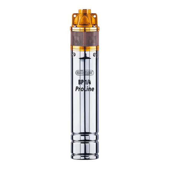 Elpumps BP 10/4 User Manual