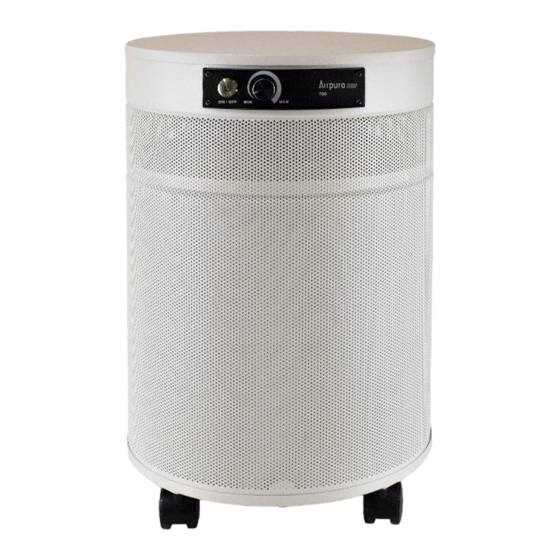 Airpura V700 Operating & Filter Replacement Directions