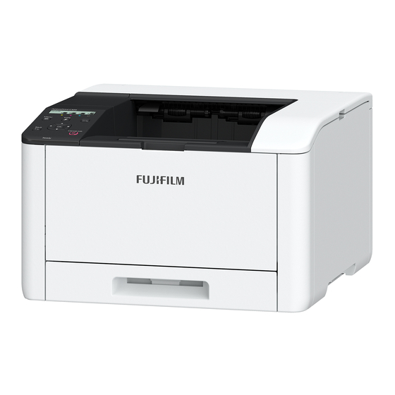 FujiFilm ApeosPrint C325 dw Manuals