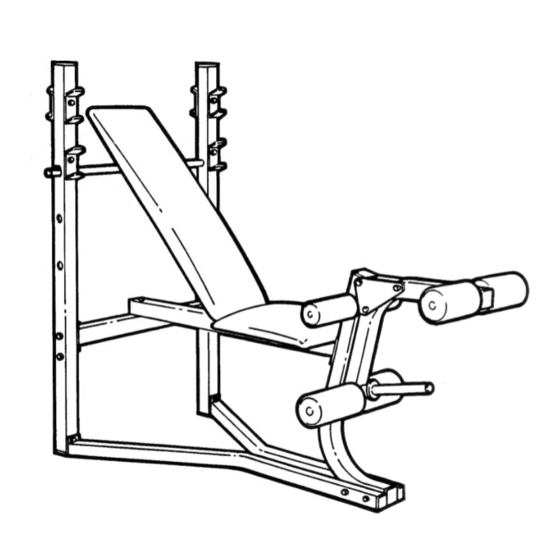 Weider D480 Assembly Instructions Manual