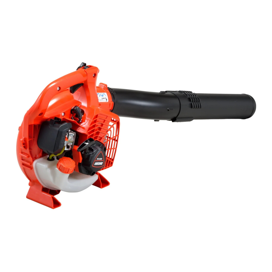 Echo PB-2520 - POWER BLOWER Manual